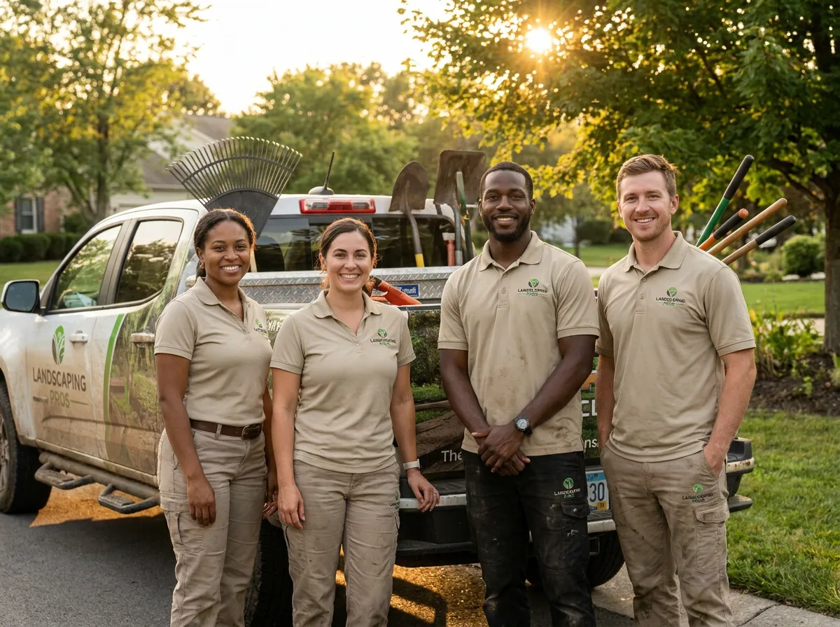 Landscaping company in Harcourt, IA